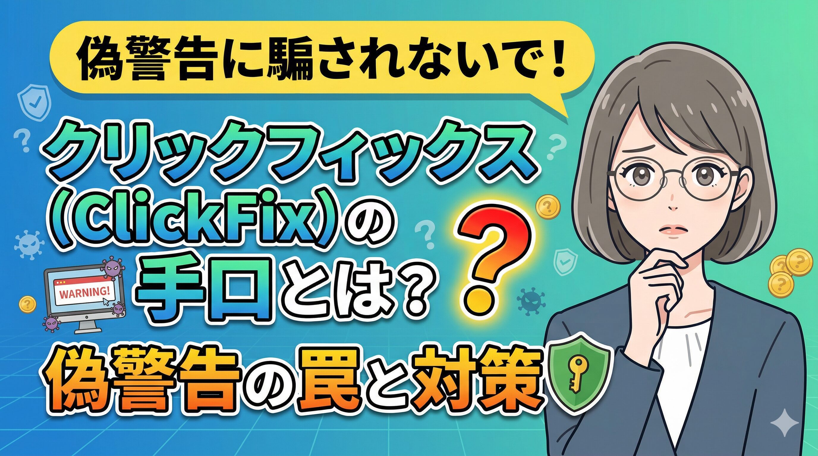 クリックフィックス（ClickFix）の手口とは？偽警告の罠と対策