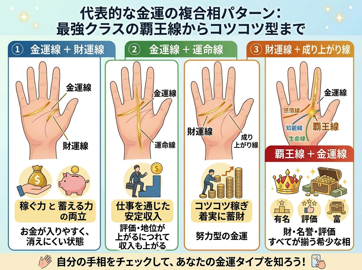 複合相の具体的な組み合わせ例とは？