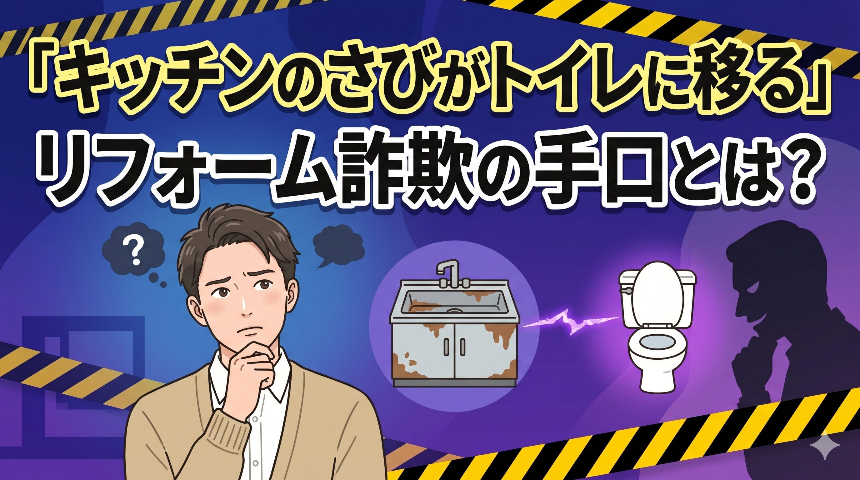 「キッチンのさびがトイレに移る」リフォーム詐欺の手口とは？