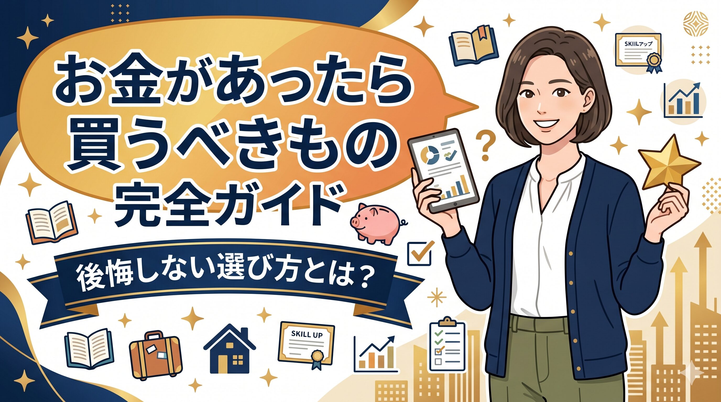 お金があったら買うべきもの完全ガイド｜後悔しない選び方とは？