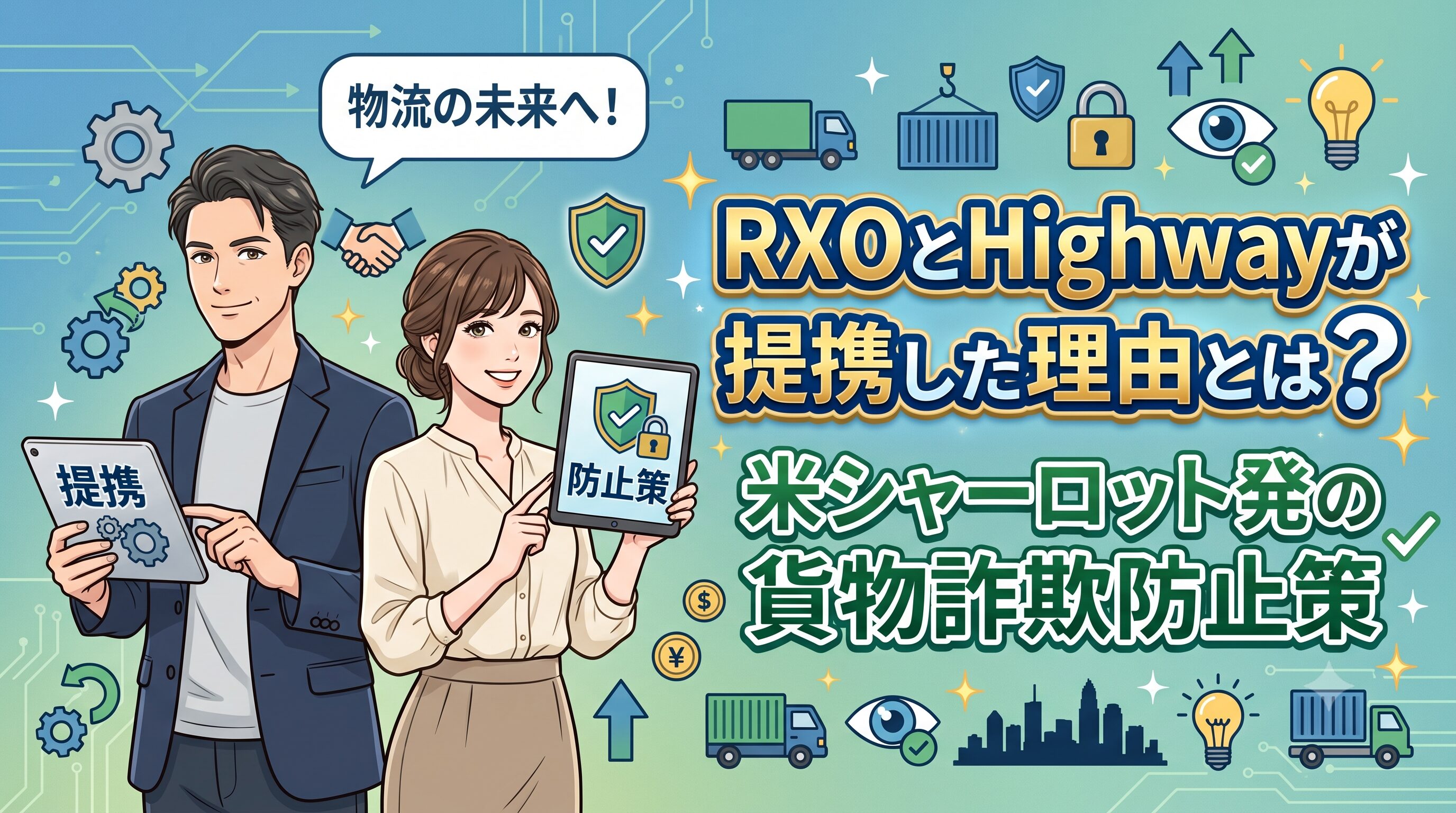 RXOとHighwayが提携した理由とは？米シャーロット発の貨物詐欺防止策